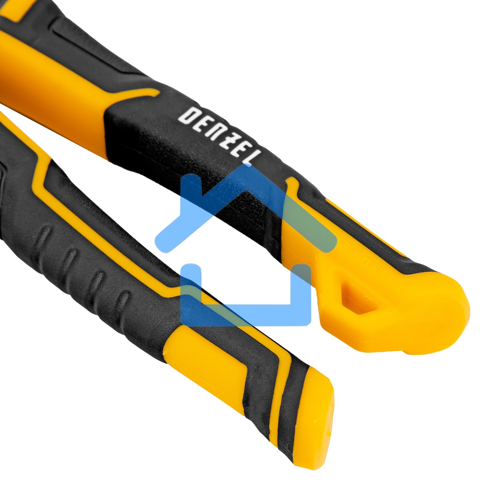 Ножницы по металлу,270мм, прямой и левый рез,сталь-СrMo, трехкомп.рук-ки Denzel