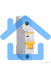 Выключатель автоматический модульный 1п C 10А 4.5кА ВА47-29 ИЭК MVA20-1-010-C