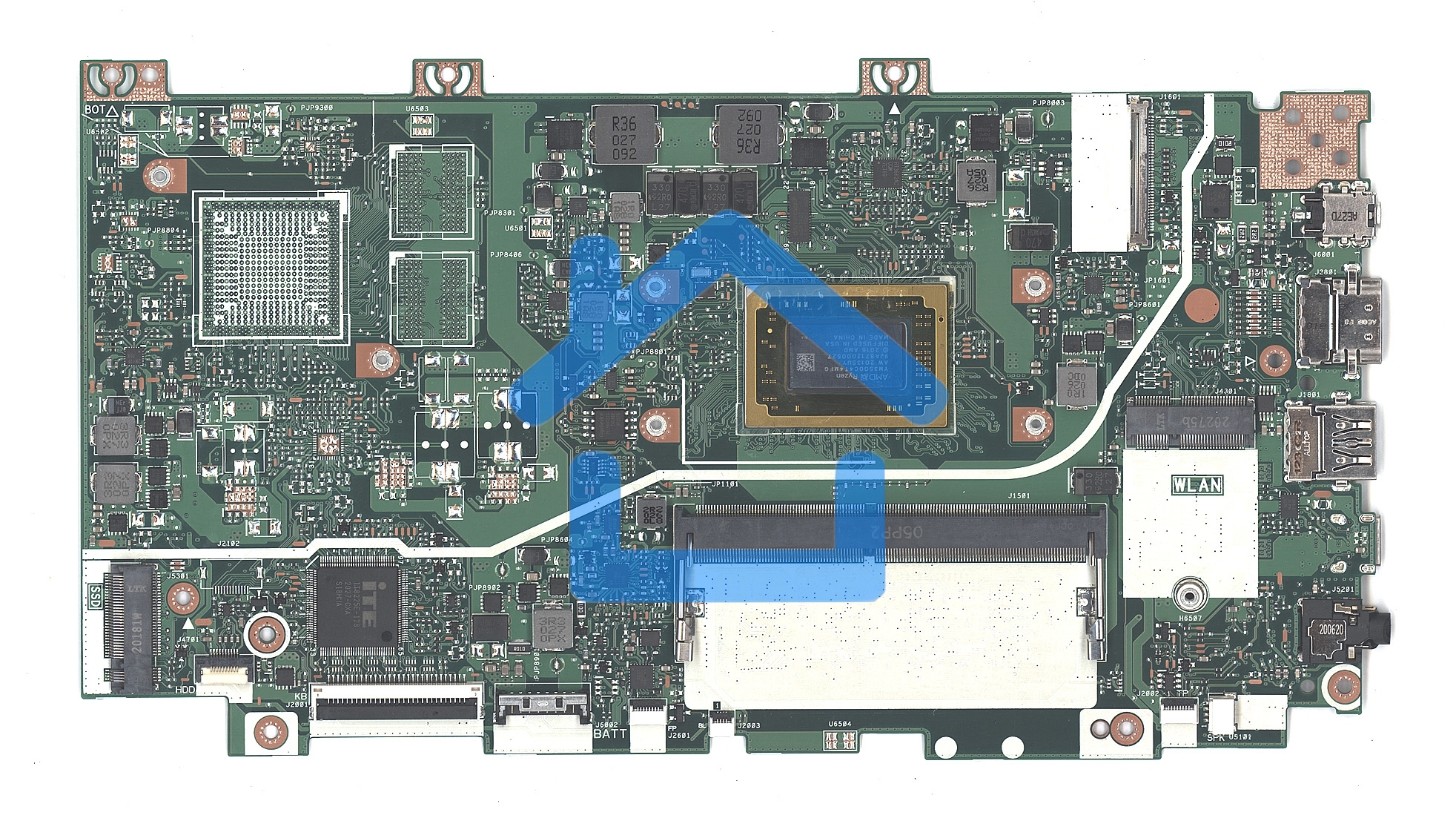 Материнская плата для Asus X412DA 4G/R5-3500U