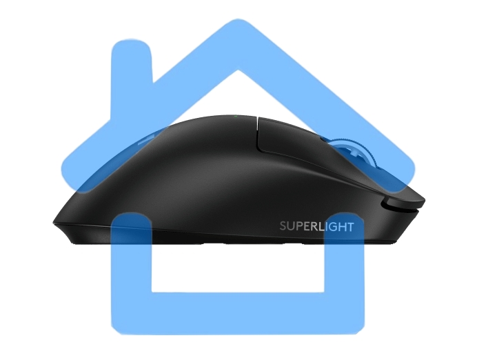 Мышь беспроводная Logitech G PRO Х Superlight 2 DEX черный, 44000 dpi, радиоканал, USB, кнопки - 5