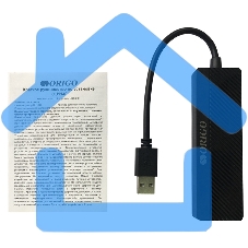 Концентратор USB-A ORIGO OU1140/A1A c 4 портами USB 2.0