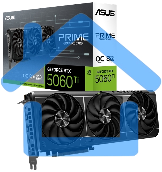 Видеокарта ASUS PRIME-RTX 5060TI-O8G