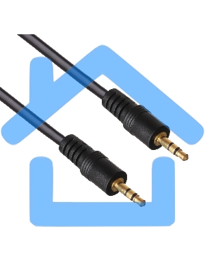 Кабель аудио Exegate 3.5мм Jack M - 3.5мм Jack M 2м позолоченные разъемы