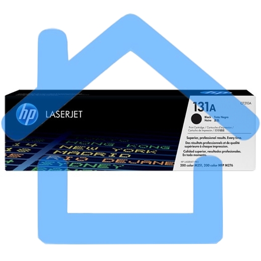 Картридж лазерный HP CF210A черный LaserJet Pro 200 M251/M276 (1600стр.)