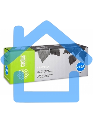 Картридж лазерный Cactus CS-CF210A черный (1600 стр.) для HP LaserJet Pro 200 M251/M276