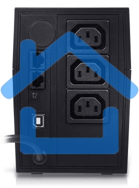 Источник бесперебойного питания Powercom Raptor RPT-600AP 360Вт 600ВА черный