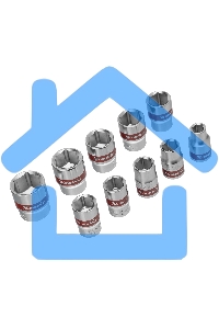 Набор торцевых головок Matrix 3/8