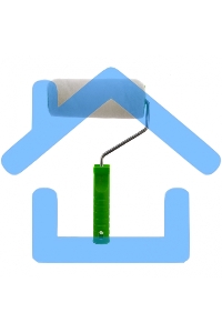 Валик ИСКУССТВЕННЫЙ МЕХ с ручкой, 150 мм, ворс 15 мм, D 48 мм, D руч. - 6 мм, полиэстер Сибртех