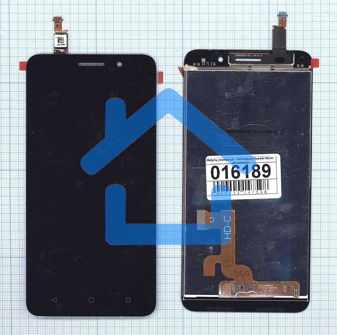 Дисплей для Huawei Honor 4X черный