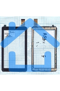 Сенсорное стекло (тачскрин) ZJ-70053A, черное