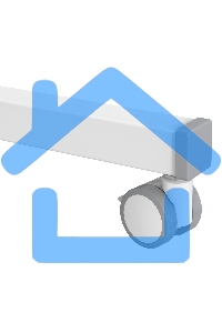 Стол для ноутбука Cactus VM-FDE103 столешница МДФ белый 91.5x56x123см (CS-FDE103WWT)