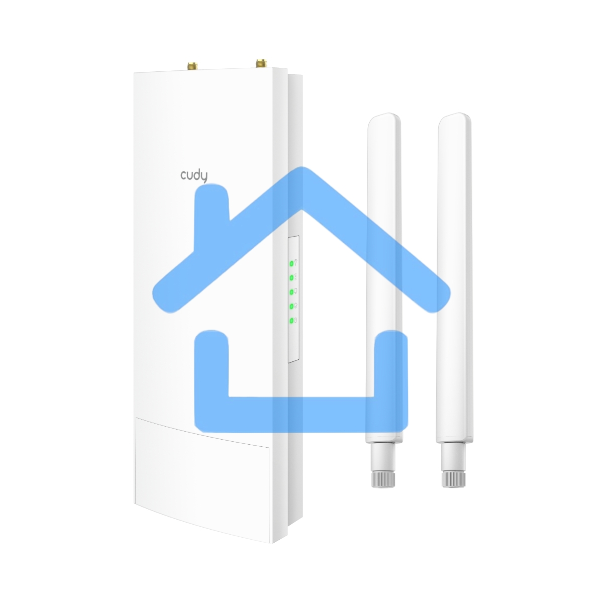 Повторитель беспроводного сигнала Cudy AP1200 Outdoor AC1200 Wi-Fi белый
