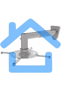 Кронштейн для проектора Cactus CS-VM-PR05B-AL серебристый макс.10кг настенный и потолочный поворот и наклон