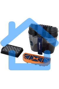 Пылесос Samsung VCC8836V36/XEV синий, 430/2200 Вт, уборка сухая, пылесборник контейнер 2 л