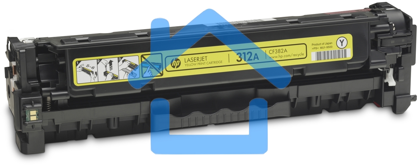 Тонер Картридж HP 312A CF382A желтый для HP CLJ Pro M476 (2400стр.)