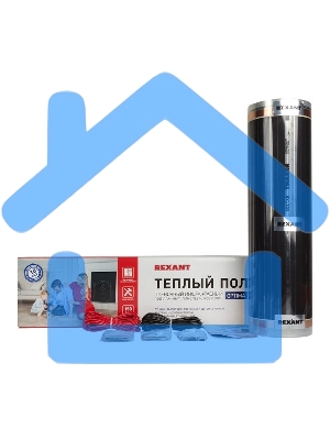 Пленочный теплый пол Rexant Optima 150 7 м²/0,5 х 14 м/1050 Вт