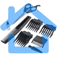 Машинка для стрижки волос Energy EN-717, 13 Вт, 4 насадки