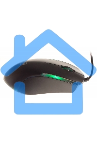 Мышь проводная Oklick 245M черный, 1000 dpi, USB, кнопки - 3