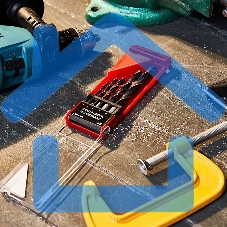 Набор сверл по металлу (HSS) диаметр 4.0-10.0 мм (5 шт.) Kranz