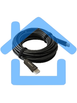 Кабель аудио-видео Digma HDMI 2.0 AOC HDMI (m)/HDMI (m) 20м. позолоченные контакты черный