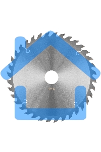 Пильный диск по дереву ф190 х 30 мм, 36 зубьев Gross