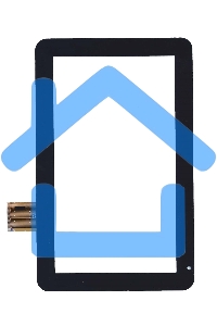 Сенсорное стекло (тачскрин) для Dns Air Tab E101. черное