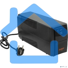Источник бесперебойного питания ExeGate EP244543RUS Power Back BNB-600 600VA, черный, 2 евророзетки