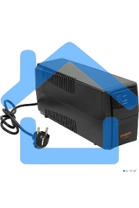Источник бесперебойного питания ExeGate EP244543RUS Power Back BNB-600 600VA, черный, 2 евророзетки