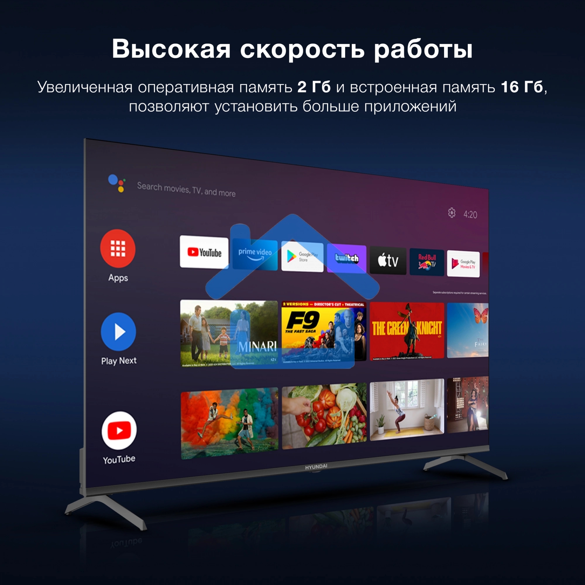 Телевизор Hyundai 55