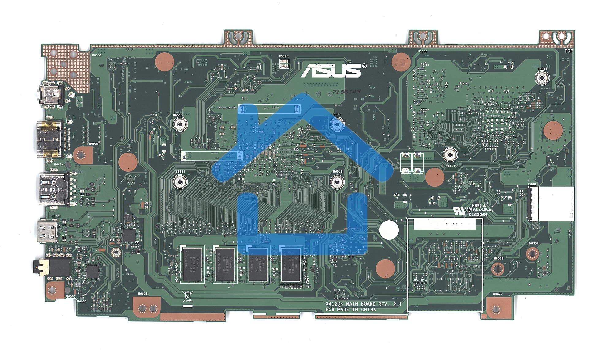 Материнская плата для Asus X412DA 4G/R5-3500U