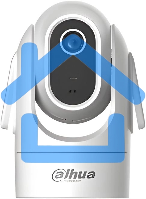 Мини-PT IP-видеокамера с Wi-Fi DAHUA 4Мп; 1/2.8” CMOS; объектив 4мм; механический ИК-фильтр; чувствительность 0.05лк@F1.6; сжатие: H.265+, H.265, H.264+, H.264, MJPEG; 2 потока до 4Мп@25к/с; видеоан