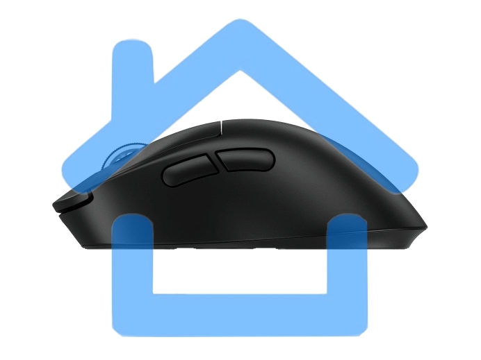 Мышь беспроводная Logitech G PRO Х Superlight 2 DEX черный, 44000 dpi, радиоканал, USB, кнопки - 5