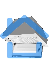 Вытяжка встраиваемая Kuppersberg Intro 60 White белый, 60 см, 1500 куб. м/ч, 43 дБ