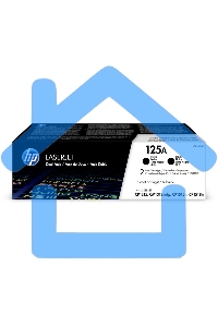 Картридж лазерный HP CB540AD черный двойная упаковка для CLJ CP1215/CP1515/CP1518 2 х 2200стр.