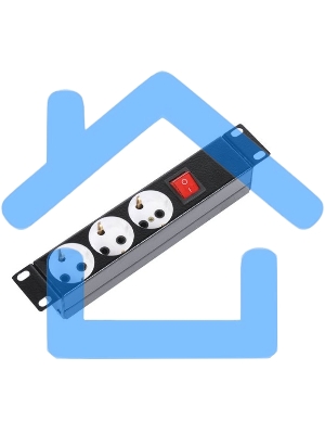 Блок силовых розеток 10