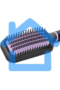 Расческа-выпрямитель Philips BHH880/00