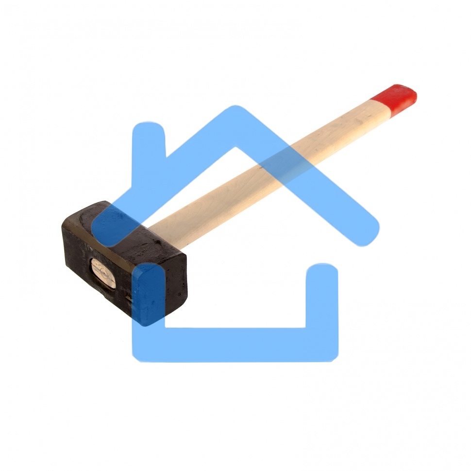 Кувалда, 5000 г, кованая головка, деревянная рукоятка 650 мм Сибртех