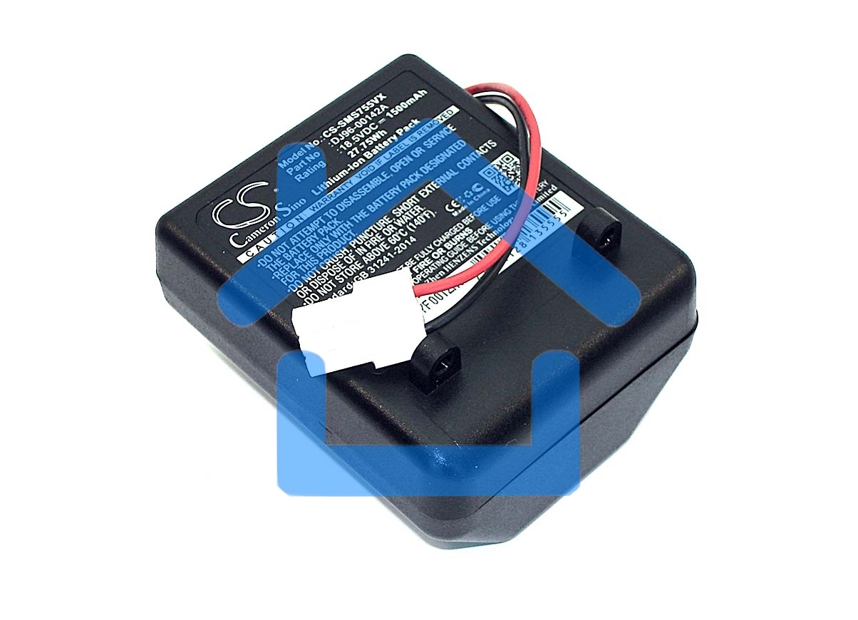 Аккумулятор CameronSino для Samsung SS7550, SS7550m, SS7555, SSR200 (CS-SMS755VX) 18,5V 1500mAh Li-ion
