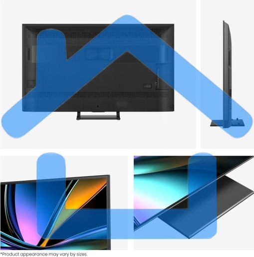 Телевизор 65'' Hisense 65U7Q PRO черный Mini LED UHD 144Hz Smart TV