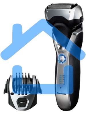 Электробритва сетчатая Panasonic ES-RT77-S520 реж.эл.:3 питан.:аккум. серебристый/черный