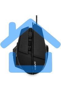 Мышь проводная Гарнизон GM-740G черный, 3200 dpi, USB, кнопки - 7