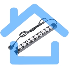 Блок силовых розеток 19