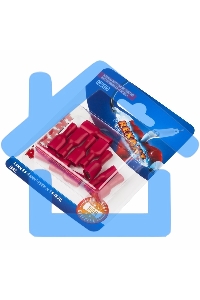 Клемма плоская Rexant, полностью изолированная гнездо - 7.4 мм, 0.5-1.5 мм², (РППи-м 1.5-(6.3) / FDFD1.25-250), в упак. 10 шт.