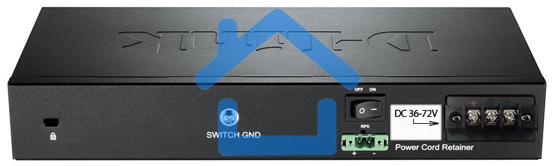 Коммутатор D-Link Gigabit Smart III Switch with 8 10/100/1000Base-T