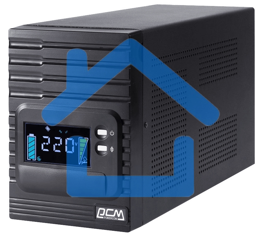 Источник бесперебойного питания Powercom Smart King Pro+ SPT-1500-II LCD 1200Вт 1500ВА черный