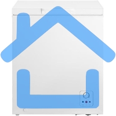 Морозильный ларь Hisense FC184D4BW1, белый, 142л