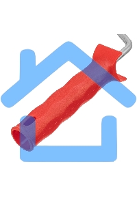 Валик в сборе Matrix НЕЙЛОН, 180 мм, ворс 9 мм, D 48 мм, D ручки 8 мм