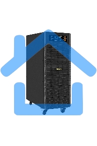 Источник бесперебойного питания On-line ExeGate PowerExpert TL-575-6kVA.192V.LCD.AVR.T.USB.RS232.SNMP 6000VA/6000W, On-Line, PF=1, LCD, клеммы, RS232, USB, SNMP-slot, встроенные батареи 12V 7.2Ah - 16шт, возможность подключения до 4 внешних батарейных бло