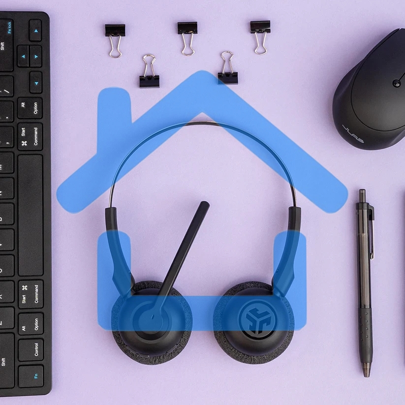 Гарнитура беспроводная GO Work Pop Wireless Headphones - черный