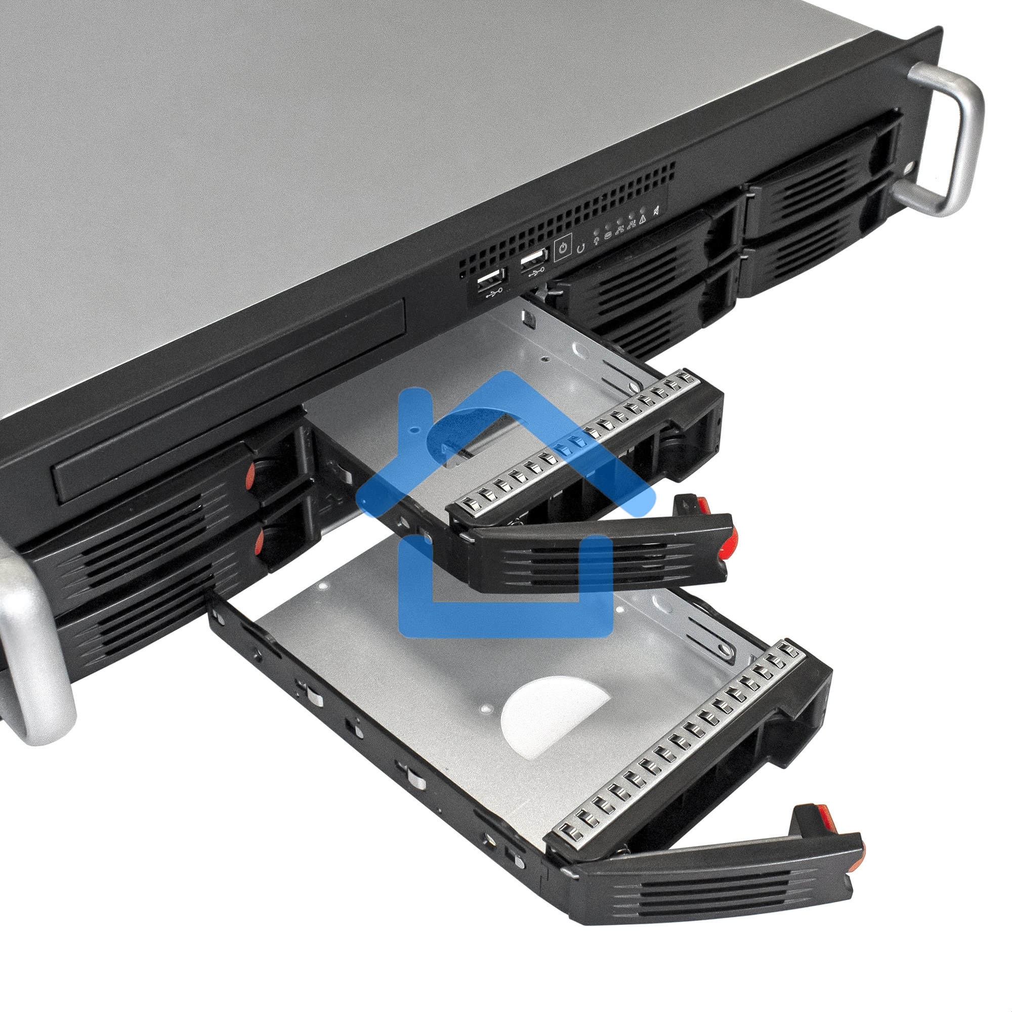 Серверный корпус ExeGate Pro 2U660-HS08 (RM 19